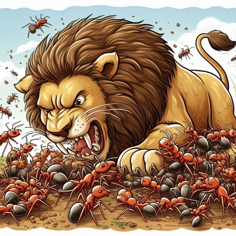 Hormigas contra leones: la campaña de la gente